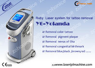 1064nm/532nm dermatologia da máquina da remoção da tatuagem do laser do Nd Yag